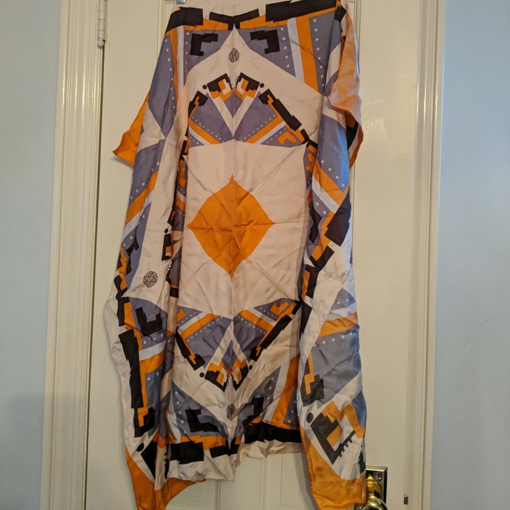 NWOT, never worn Shanghai Tang 100% silk scarf